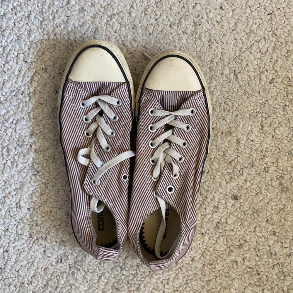 Striped Converse